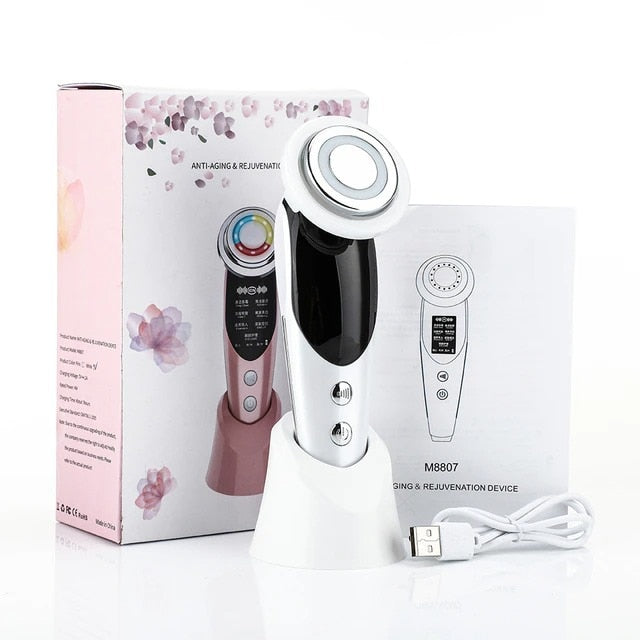 7in1 RF&EMS Facial Massager - myatozmall