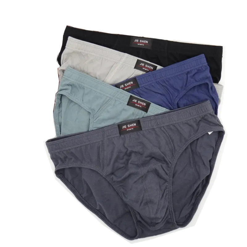 5Pcs Men's Briefs Plus Size