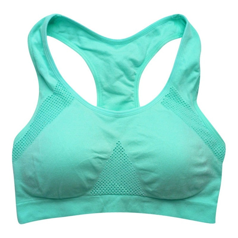 Women Padded Running Gym Active Bra - myatozmall