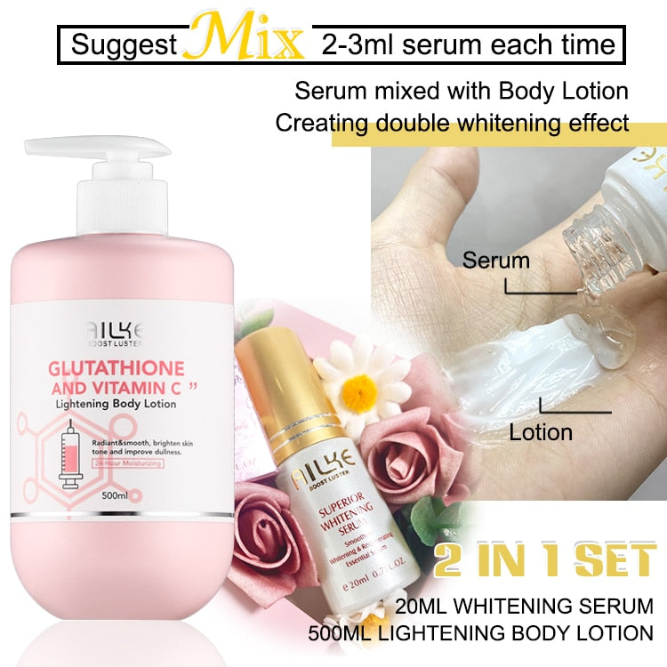 AILKE Korean Facial And Body Lotion - myatozmall