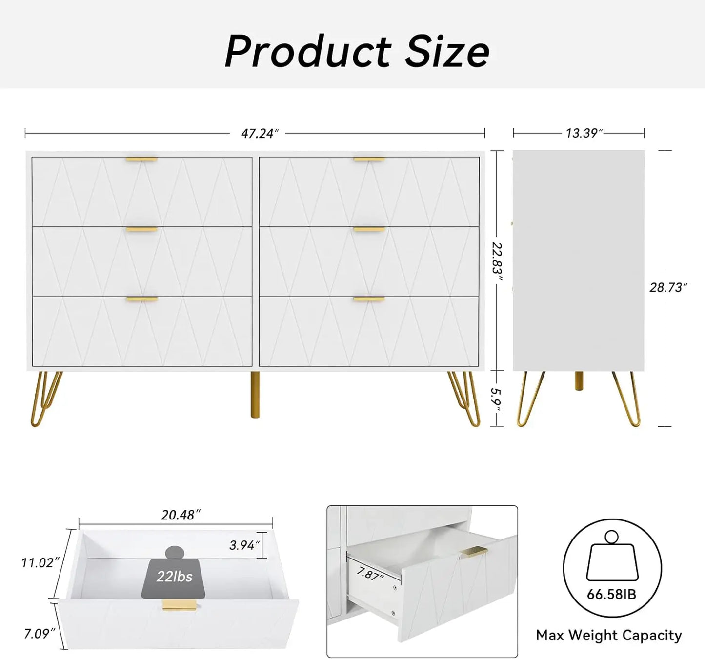 Modern Storage Dresser