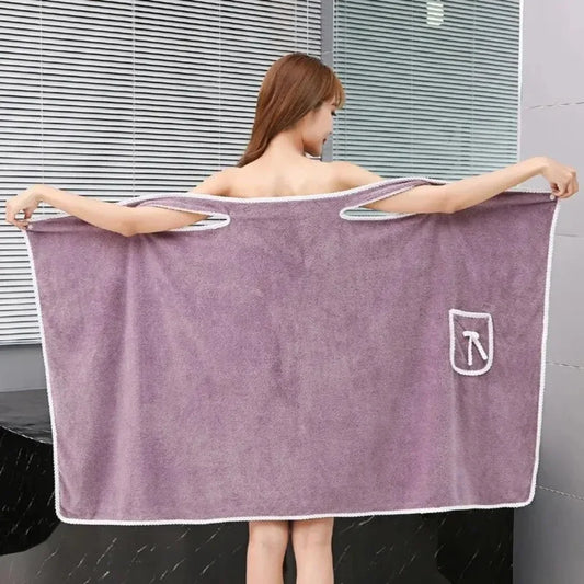 Wearable Multi-Function Womens Bath Towels