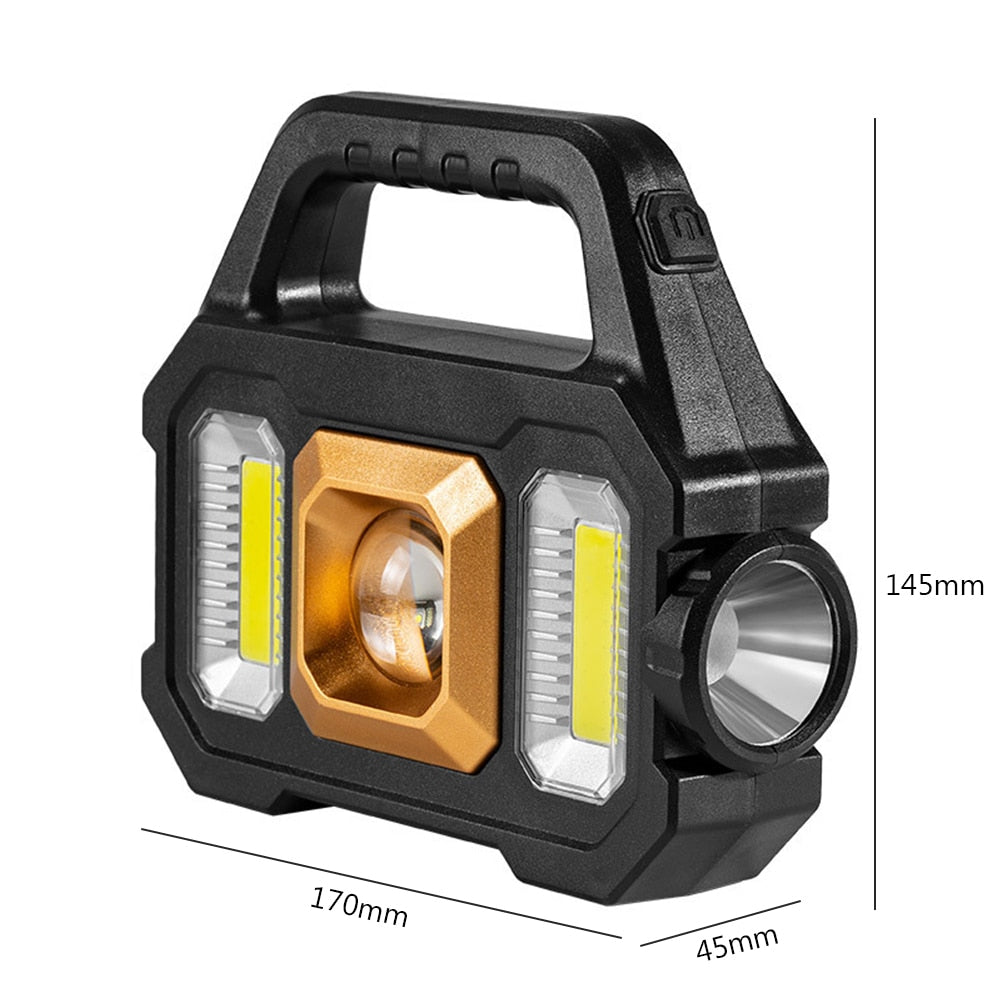 500lm Solar LED Camping Flashlight - myatozmall