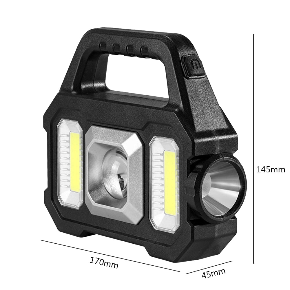 500lm Solar LED Camping Flashlight - myatozmall