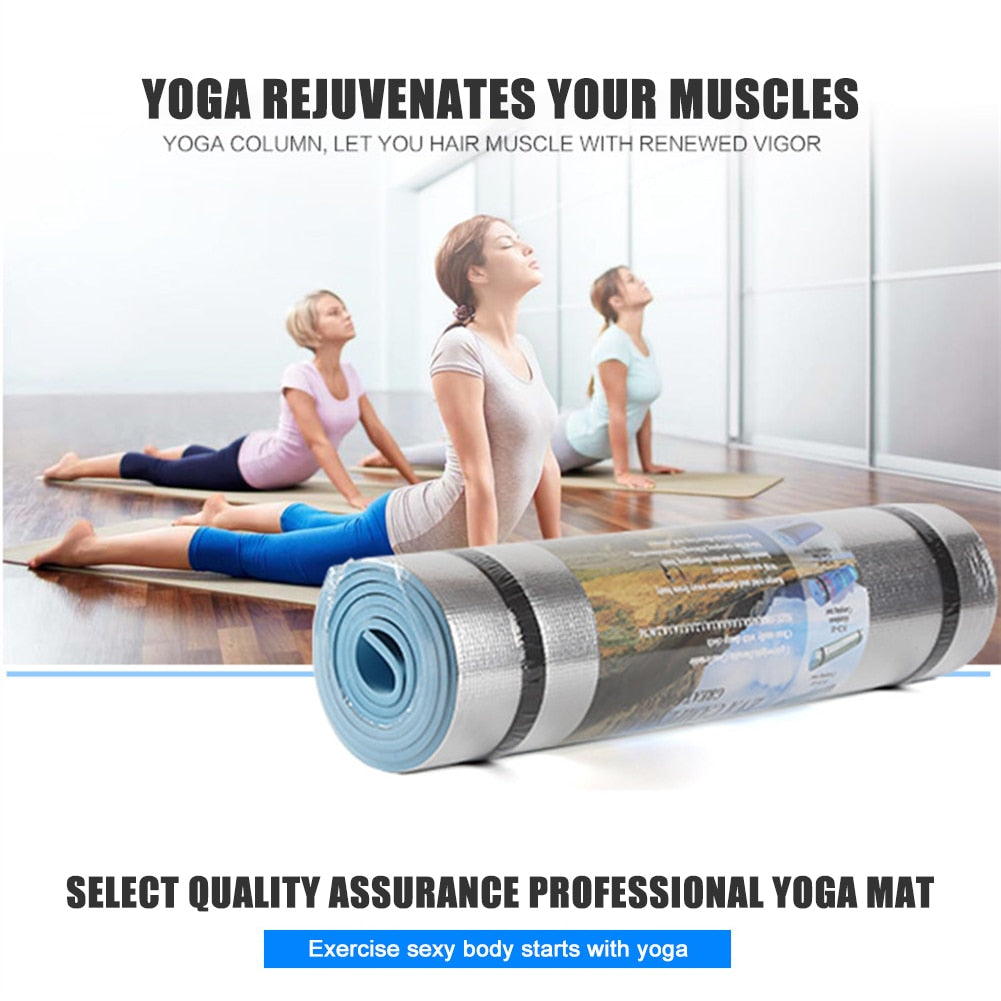 EVA Yoga Mat Non Slip Carpet Pilates - myatozmall