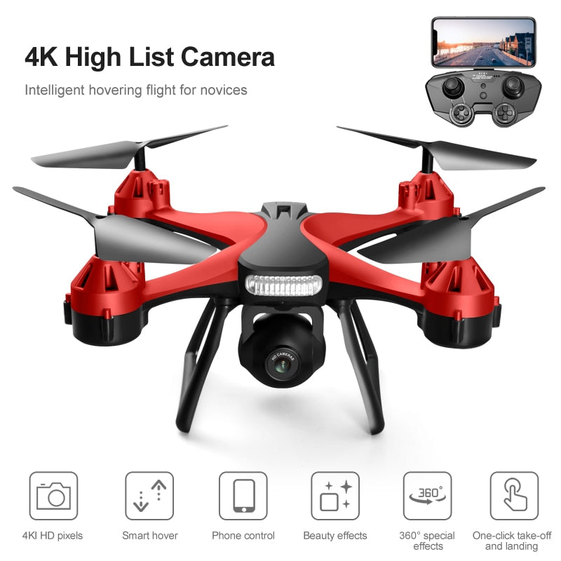 JC801 dual-camera HD 4K aerial drone quadcopter - myatozmall