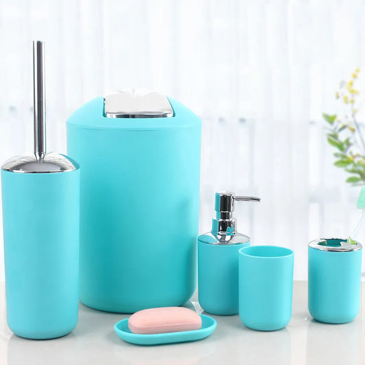 6pcs Bathroom Accessories Set