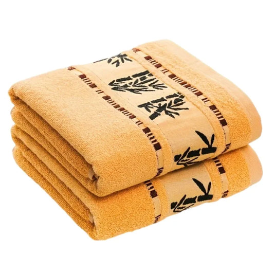 2pcs Bathroom Towel Set 100%