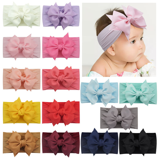 12/15/20Pieces 6Inch Headbands Hair Bows - myatozmall