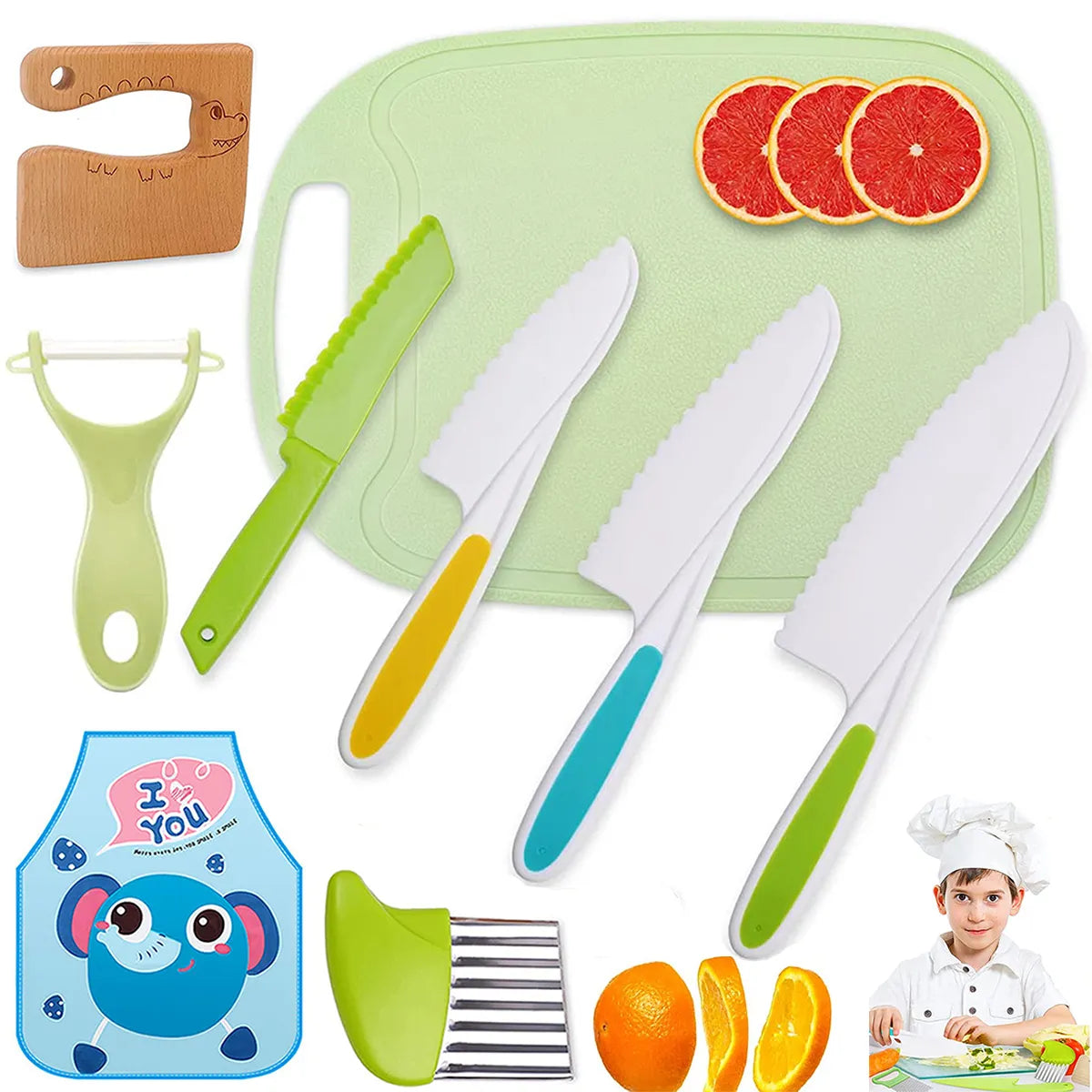 Kids Cooking Cutter Set