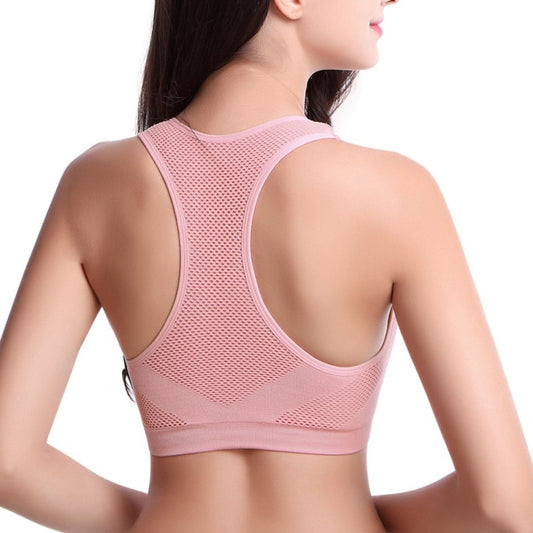 Women Padded Running Gym Active Bra - myatozmall